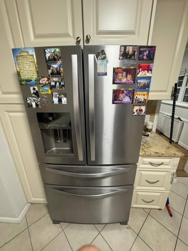 Stainless steel refrigerator repair in Denver