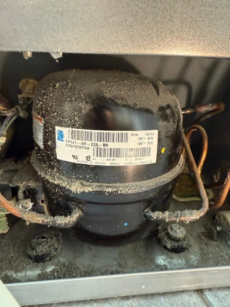 Refrigerator compressor repair in Denver